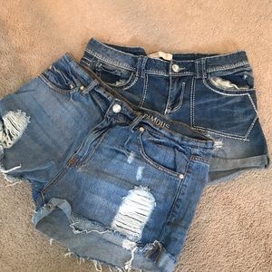 Jean shorts